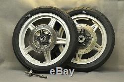 1981 1982 Honda CBX1100 CBX 1100 Front Rear Complete Wheel Tire Rim Set