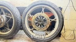 1981 Suzuki Gs 650 Gs650 Gtz 1 Front Rear Wheels Rims With Tyres Complete