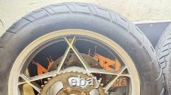 1981 Suzuki Gs 650 Gs650 Gtz 1 Front Rear Wheels Rims With Tyres Complete