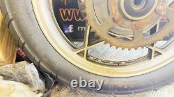 1981 Suzuki Gs 650 Gs650 Gtz 1 Front Rear Wheels Rims With Tyres Complete
