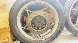 1981 Suzuki Gs 650 Gs650 Gtz 1 Front Rear Wheels Rims With Tyres Complete