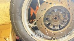 1981 Suzuki Gs 650 Gs650 Gtz 1 Front Rear Wheels Rims With Tyres Complete