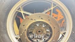 1981 Suzuki Gs 650 Gs650 Gtz 1 Front Rear Wheels Rims With Tyres Complete