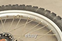 1984 1985 Honda XR250 XR250R XR 250 Complete Front Wheel Tire Rim Hub VERY NICE