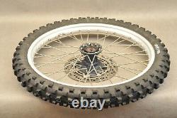 1984 1985 Honda XR250 XR250R XR 250 Complete Front Wheel Tire Rim Hub VERY NICE