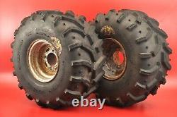 1985 1987 HONDA ATC250ES ATC 250ES Rear Wheel Tire Rim Hub Complete