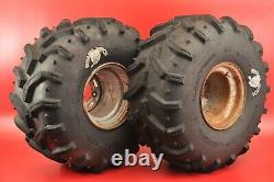 1985 1987 HONDA ATC250ES ATC 250ES Rear Wheel Tire Rim Hub Complete