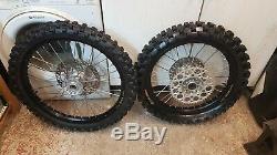 1989 Rm 250 125 Wheels Completely Refurbished 21 19 Excel Rims