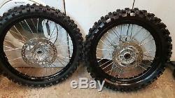 1989 Rm 250 125 Wheels Completely Refurbished 21 19 Excel Rims
