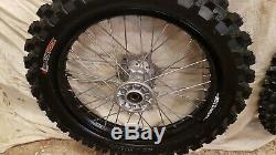 1989 Rm 250 Wheels 21 19 Completely Rebuilt New DID Rims 1988 To 1995 125 250