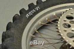 1990 1994 HONDA XR250R XR 250 250R XR250 Complete Rear Wheel Tire Rim Hub 18'
