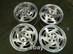 1990 Corvette ZR-1 ZR1 RIMS WHEELS COMPLETE SET 11 X 17 11 X 9.5 C4 LT5