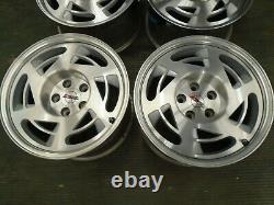 1990 Corvette ZR-1 ZR1 RIMS WHEELS COMPLETE SET 11 X 17 11 X 9.5 C4 LT5