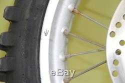 1991 90-91 CR250R CR250 Front Rear Wheel Set Hub Rim Spokes Tires Complete