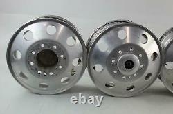 1991 FORD F350 (Complete Wheel Rim Set) Aftermarket ALCOA 16x6-1/2 withCenter Caps