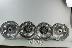 1991 FORD F350 (Complete Wheel Rim Set) Aftermarket ALCOA 16x6-1/2 withCenter Caps