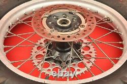 1992 1993 1994 Honda CR250 CR250R CR 250 Complete Rear Wheel Tire Rim Hub