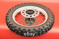 1992 1993 1994 Honda CR250 CR250R CR 250 Complete Rear Wheel Tire Rim Hub