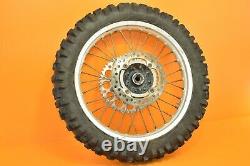 1992 92 CR125 CR 125 OEM Front Rear Wheels Complete Set Hub Rim Tire Assembly A