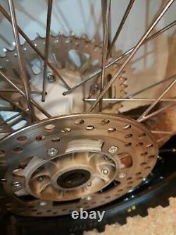 1996 To 2000 Rm 125 250 Wheels complete rebuild new did dirtstar rims new spokes