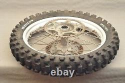 1997 1999 Honda CR250 CR250R CR 250 Complete Rear Wheel Tire Rim Hub NICE