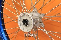 1998-2001 YZ250 YZ125 BLUE Excel Front Rear Wheel Set Complete Hub Rim Tire Spok