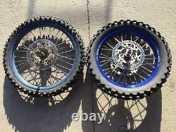 1998-2005 Yamaha Wr250f Wr450f Wr426f Wr400f Front & Rear Excel Wheel Rim Wheels