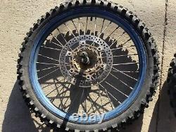 1998-2005 Yamaha Wr250f Wr450f Wr426f Wr400f Front & Rear Excel Wheel Rim Wheels