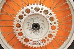 1998 96-98 YZ125 YZ250 OEM Front Rear Wheel Set Complete Hub Rim Spokes Tire