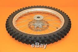 1998 96-98 YZ125 YZ250 OEM Front Rear Wheel Set Complete Hub Rim Spokes Tire