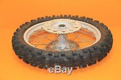 1998 96-98 YZ125 YZ250 OEM Front Rear Wheel Set Complete Hub Rim Spokes Tire