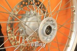 1998 97-99 CR250R TAKASAGO Front Rear Wheel Complete Hub Rim Spokes Tires Set