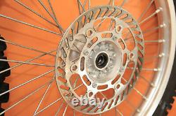 1999 99-02 KX250 KX 250 OEM Front Rear Wheel Set Complete Hub Rim Spokes Tires