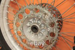 1999 99-02 KX250 KX 250 OEM Front Rear Wheel Set Complete Hub Rim Spokes Tires