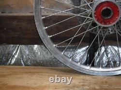 1999 Yamaha Yz250 Front Wheel Hub Spokes Rim Complete