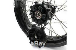 2.519/4.2517 Supermoto Motard Wheel Complete Rim Set For Suzuki Dr650se 98-18