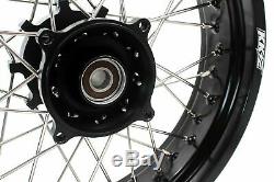 2.519/4.2517 Supermoto Motard Wheel Complete Rim Set For Suzuki Dr650se 98-18