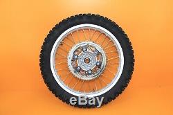 2000 00-01 CR250R CR250 OEM Front Rear Wheel Set Complete Hub Rim Spokes Center