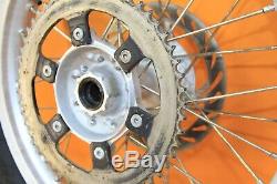 2000 00-01 CR250R CR250 OEM Front Rear Wheel Set Complete Hub Rim Spokes Center