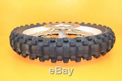 2000 00-01 CR250R CR250 OEM Front Rear Wheel Set Complete Hub Rim Spokes Center