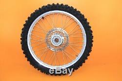 2000 00-01 CR250R CR250 OEM Front Rear Wheel Set Complete Hub Rim Spokes Center