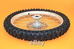 2000 00-01 CR250R CR250 OEM Front Rear Wheel Set Complete Hub Rim Spokes Center