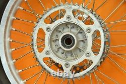 2000 00 RM250 RM 250 OEM Front Rear Wheels Complete Set Hub Rim Assembly A