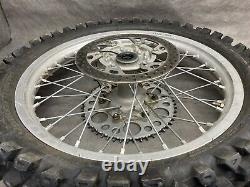 2000 2007 Yamaha YZ125 YZ 125 Complete Rear Wheel Tire Rim Hub