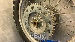 2001 2008 Yamaha Yz450f YZ250 Yz 450f 250 Complete Rear Wheel Tire Rim Hub