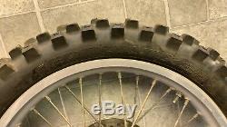 2001 2008 Yamaha Yz450f YZ250 Yz 450f 250 Complete Rear Wheel Tire Rim Hub