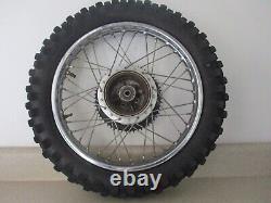 2001 YAMAHA TTR 125L 16 COMPLETE REAR WHEEL REAR RIM With HUB BIGWHEEL, M186