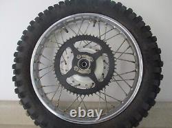 2001 YAMAHA TTR 125L 16 COMPLETE REAR WHEEL REAR RIM With HUB BIGWHEEL, M186