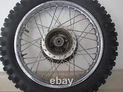 2001 YAMAHA TTR 125L 16 COMPLETE REAR WHEEL REAR RIM With HUB BIGWHEEL, M186