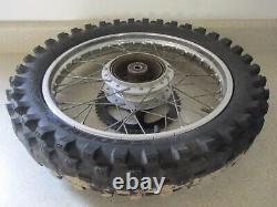 2001 YAMAHA TTR 125L 16 COMPLETE REAR WHEEL REAR RIM With HUB BIGWHEEL, M186